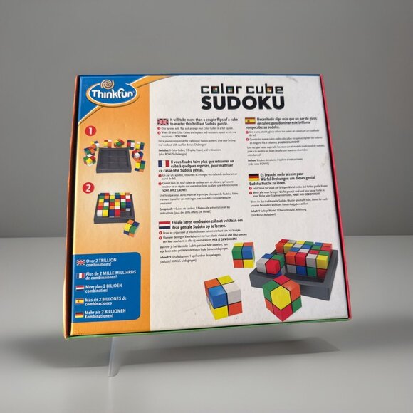 ThinkFun Color Cube Sudoku Game - Picture 2 of 5